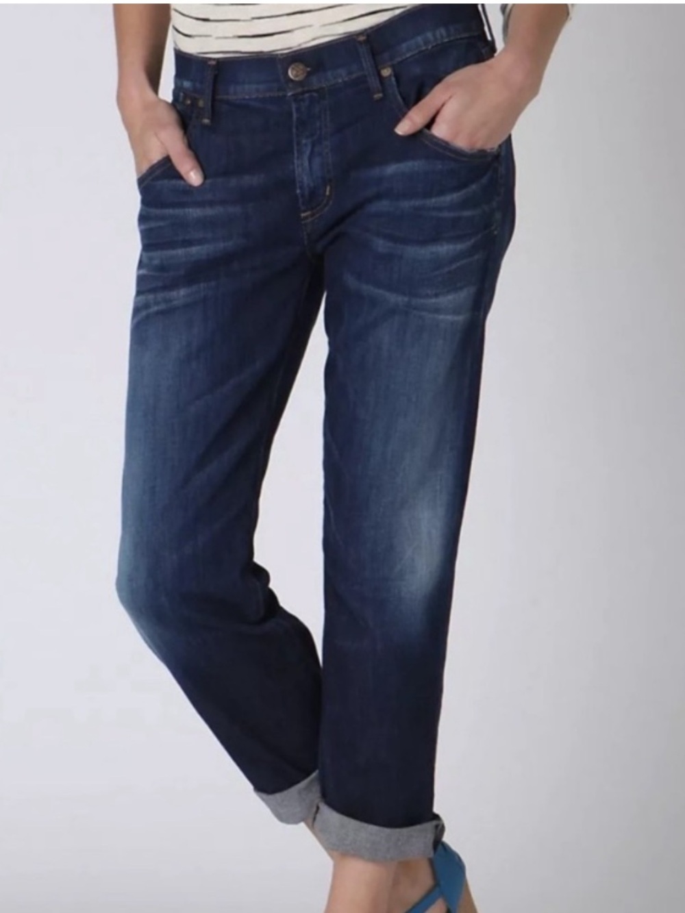 COH Dylan Drop Rise Cropped Jeans